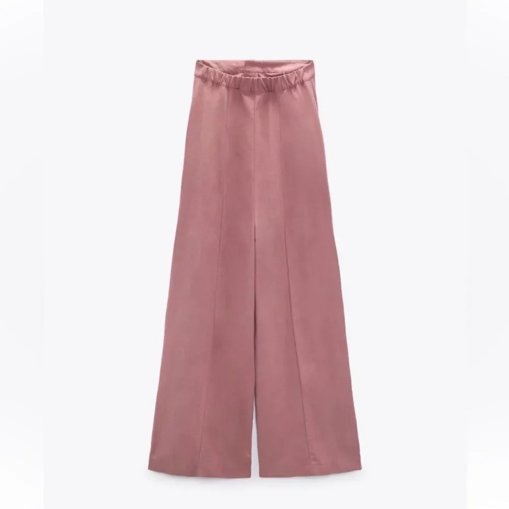 Zara Strapless Mauve Jumpsuit SizeM Great Condition